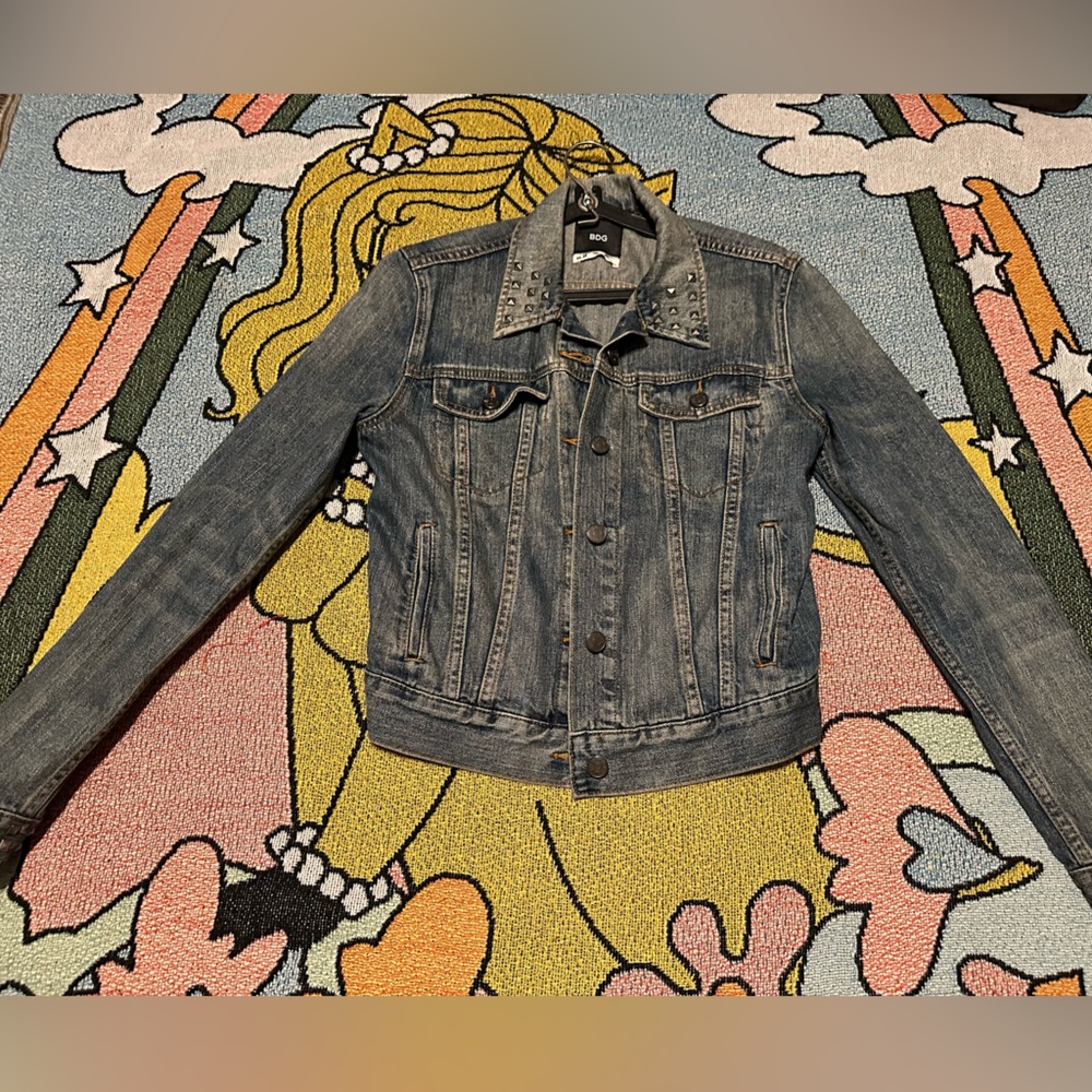BDG CROPPED JEAN JACKET